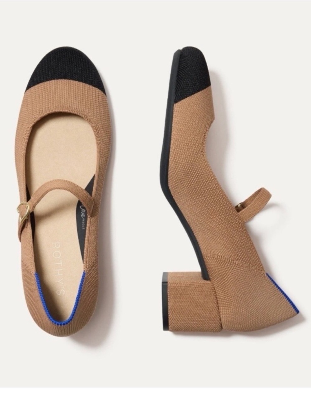 Rothy's The Mary Jane Block Heel Shoes brand new size 10